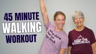 45-Minute Walking Workout for INCREASED Strength & Stability!