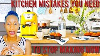 Watch These Kitchen Mistakes You Have Been Making And Correct Them ~ Prevent These Kitchen Mistakes