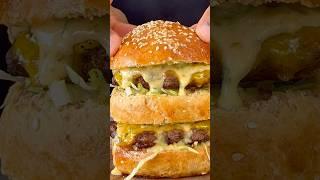 Big Mac revisité #recettes #cooking #recette_facile_et_rapide #burger #food #burgers #gourmandise