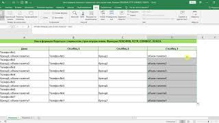 КАК В ФОРМУЛЕ БОРОТЬСЯ С ПЕРЕНОСОМ СТРОК ВНУТРИ ЯЧЕЙКИ В MS EXCEL