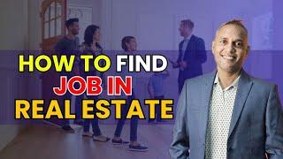 How To Find Job In Real Estate | Sanat Thakur #sanatthakur #realestate #jobs #pune