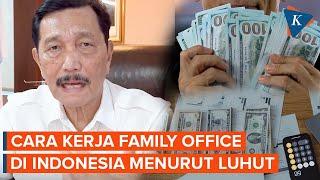 Luhut Jelaskan Cara Kerja Family Office,  Tak Dikenakan Pajak tapi Harus Investasi