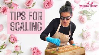 Making Rose Soap + Advice on Scaling Your Soap Biz