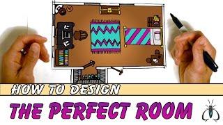 How to Design Your Room Floor Plan Step by Step | Animated Art Lesson for Kids