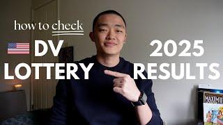 How To Check DV Lottery 2025 Results & Recover Confirmation Number 