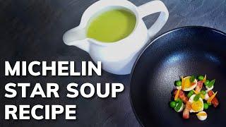 The best PEAS SOUP you ever make | Fine Dining Recipe