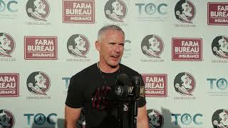 FSU Football | Coach Norvell going over spring practice