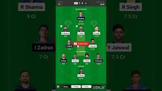 IND vs AFG Dream11 Prediction | Dream11 | Dream11 Team of Today Match | #INDvsAFG