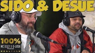 100% REALTALK Podcast #3 | Sido & DJ Desue | MC Bogy & B-LASH