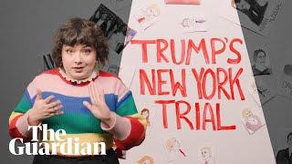 What is Trump's hush-money trial really about? We explain on a whiteboard