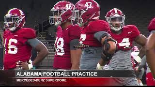 WVUA 23 SPORTS COVERAGE FROM NEW ORLEANS - DEC. 28 NEWS AT 5