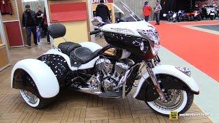 2015 Indian Chieftain Custom Built Trike - Walkaround - 2015 Salon Moto de Quebec