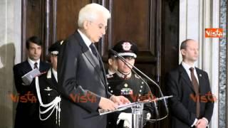 PRIMO MAGGIO MATTARELLA: INACCETTABILI I DIVARI SOCIALI IN ITALIA