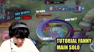 TUTORIAL SOLO RANK FANNY | JANGKRIC MODE WARAS ⁉️ HYPER MUSUH KEWALAHAN ‼️