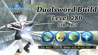 Simple Build Dualsword STR AGI Lvl 280 - Toram Online