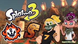 Anarchy Open Duos then Salmon Run with Greg! | Splatoon 3 with Subspace King