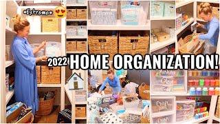 HOME ORGANIZATION IDEAS!! ORGANIZE WITH ME | DECLUTTERING AND ORGANIZING MOTIVATION 2022