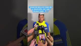 “CON LA CAMISETA DE #BOCA TENÉS LA OBLIGACIÓN DE PELEAR TODO”