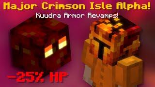 Major Crimson Isle Alpha & Kuudra Armor Revamps! Skyblock 0.20.9 (Hypixel Skyblock News)