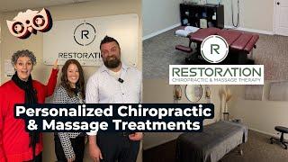 The Knowsy Neighbors visit Restoration Chiropractic & Massage Therapy in Blackfoot Idaho