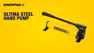 Ultima Steel Hand Pump | 2 stage |  Enerpac