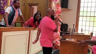 Crazy Pink Out Sunday Praise Break At The Cathedral‼️ 10/27/19