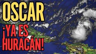 Oscar se fortalece rápido en el huracán Oscar. Se dirige hacia Cuba, Bahamas e Islas Turcas y Caicos