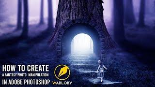 How to Create a Fantasy Photo Manipulation in Adobe Photoshop