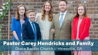 Pastor Carey Hendricks