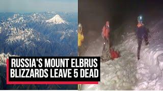 5 Mountain Climbers Die on Russia's Mount Elbrus, Europe's Highest Peak | Cobrapost