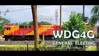 WDG4G - GeVo Engine in FULL CHUGGING MODE - 8th Notch | CSX, BNSF, Union Pacific... and now India !