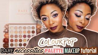 TUTORIAL: ColourPop Bare Necessities Palette | Candace Hampton