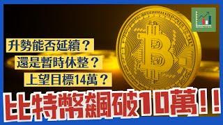 【每週外匯分析】比特幣突破10萬！升勢能否延續？目標14萬還是虛火？｜外匯、商品及加密貨幣走勢分析