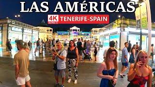 TENERIFE - PLAYA DE LAS AMÉRICAS | Great Atmosphere on the Golden Mile ️ 4K Walk ● July 2024