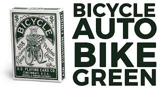 Deck Review - Bicycle AutoBike Playing Cards Dark Green [HD]