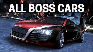 BOSS Cars in NFS Games (2003-2019)