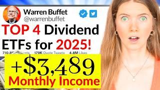 The BEST Dividend ETFs for 2025 - TOP 4 (Qualified)