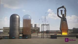 Industrial 3D Animation Video | Reibus - Blast furnace