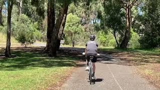 Walking on the Koonung Creek Trail, Doncaster East, Victoria, Australia