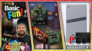 3K Giveaways, AtGames, Arcade1Up, Playstation, Pinball M, Basic Fun & MORE!