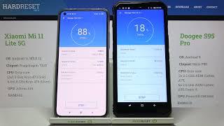 Xiaomi Mi 11 Lite 5G vs Doogee S95 Pro Antutu Storage / Antutu Storage on Mi 11 Lite 5G and S95 Pro