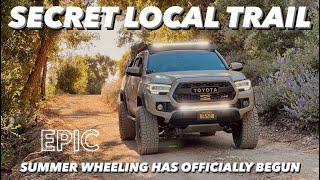 Off-Roading In Los Padres National Forest - Overland Built 3rd Gen Toyota Tacoma on 34 Inch Tires