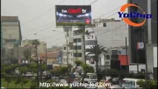 YUCHIP Commercial Outdoor LED Display CASE in Peru