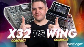 Behringer X32 COMPACT vs WING COMPACT! Which digital mixer is right for you?