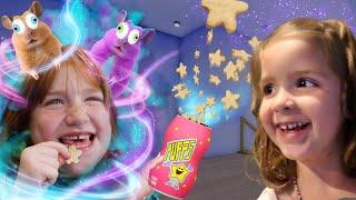 ADLEY found BABY PUFFS!!  Family Roblox with Crazy Babies and Navey is the Mom & Princess Hamsters