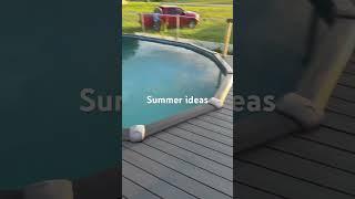 Ideas for the backyard pool