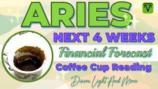 ARIES ︎ “EMBODIMENT of MASSIVE POWER! Financial Victory!” NEXT 4 WEEKS • Coffee Cup Reading ︎
