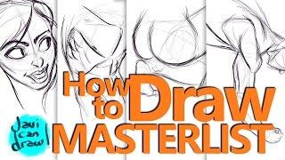 DRAWING TUTORIAL MASTERLIST
