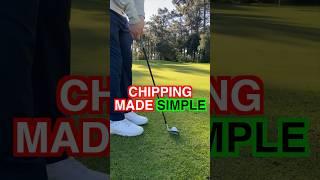 Chipping Made SIMPLE - All Golfers Need This! #golfvideo #golf #golfswing #shorts