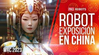 WRC 2023 - La mayor exposición de robots de China | Robots y tecnologías en la exposición de China